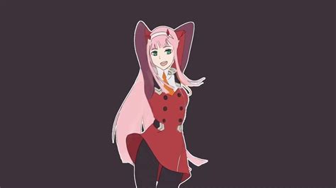 02 gif|38 Zero Two Live Wallpapers, Animated Wallpapers .